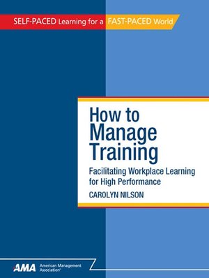 cover image of How to Manage Training
